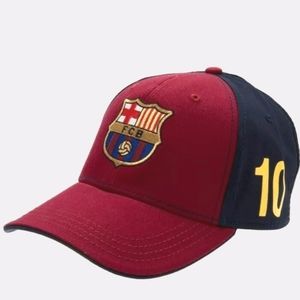 Messi #10 Baseball Hat. FCB Soccer
